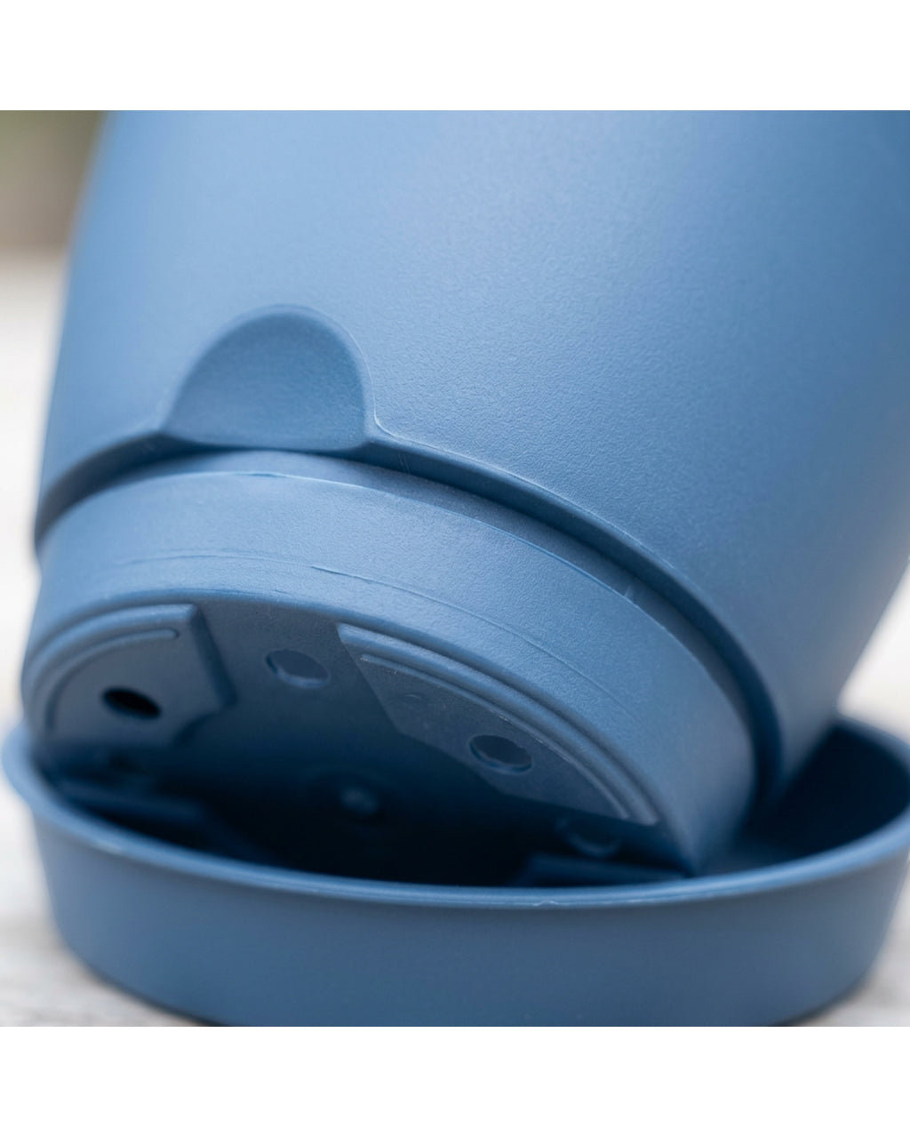 Fndzk Plastic Planter Set Blue 5 in 3 Pack