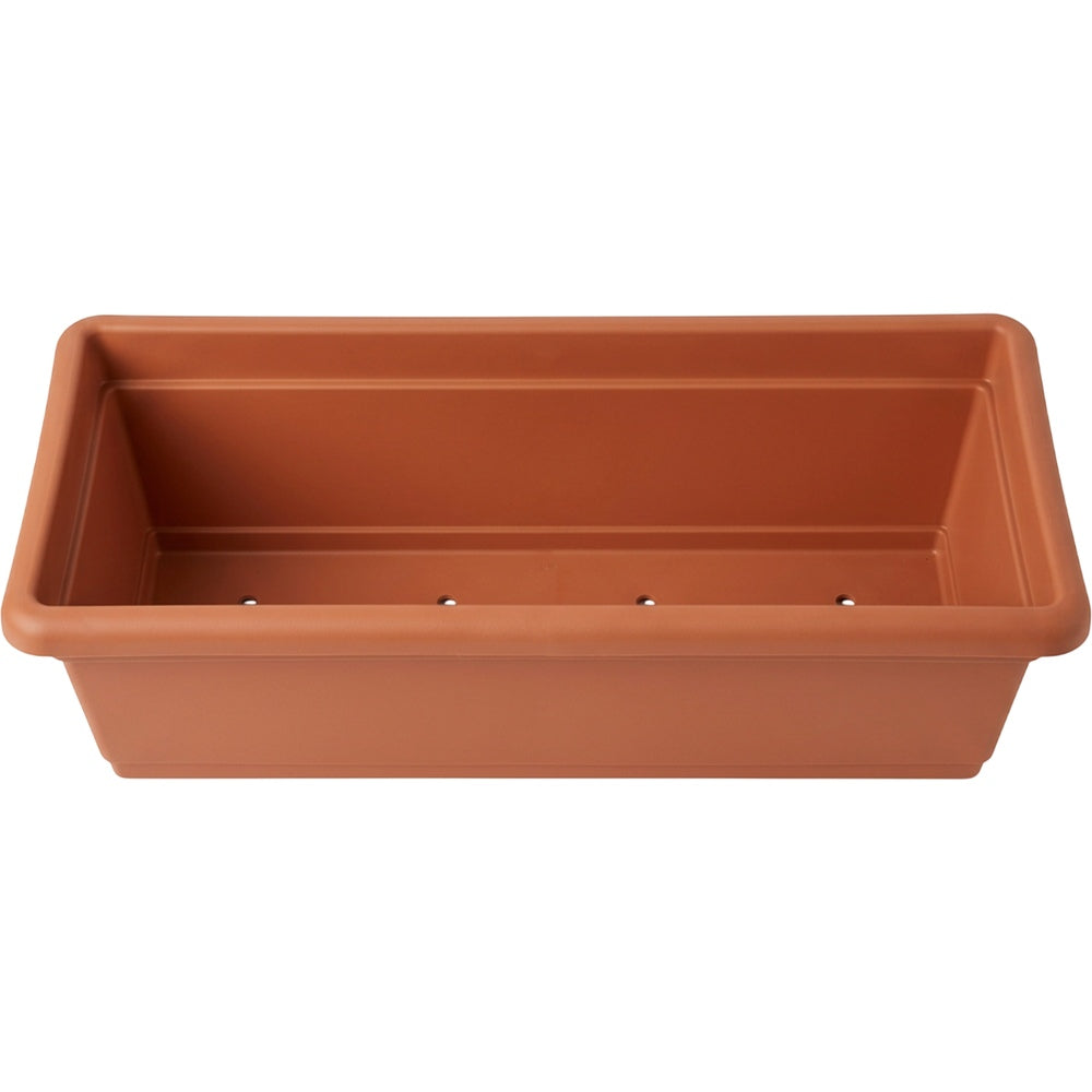 Fndzk Rectangular Plastic Planter Terra 16 in